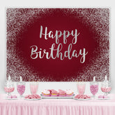 Funkeln Silber Punkte Mädchen Prinzessin Geburtstag Hintergrund